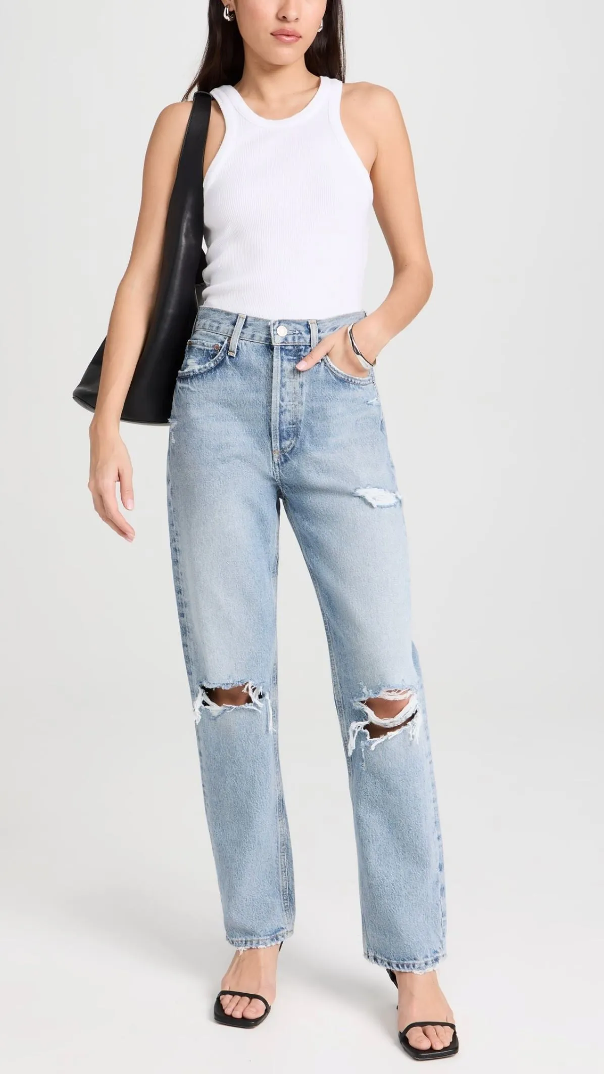 90's Jean In Threadbare