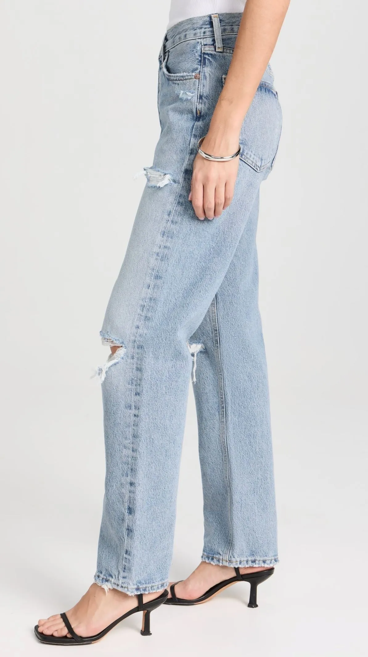 90's Jean In Threadbare