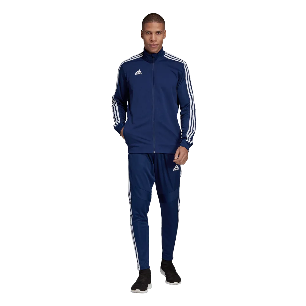 Adidas Adult Tiro 19 Training Jacket (Dark Blue/Blue/White)