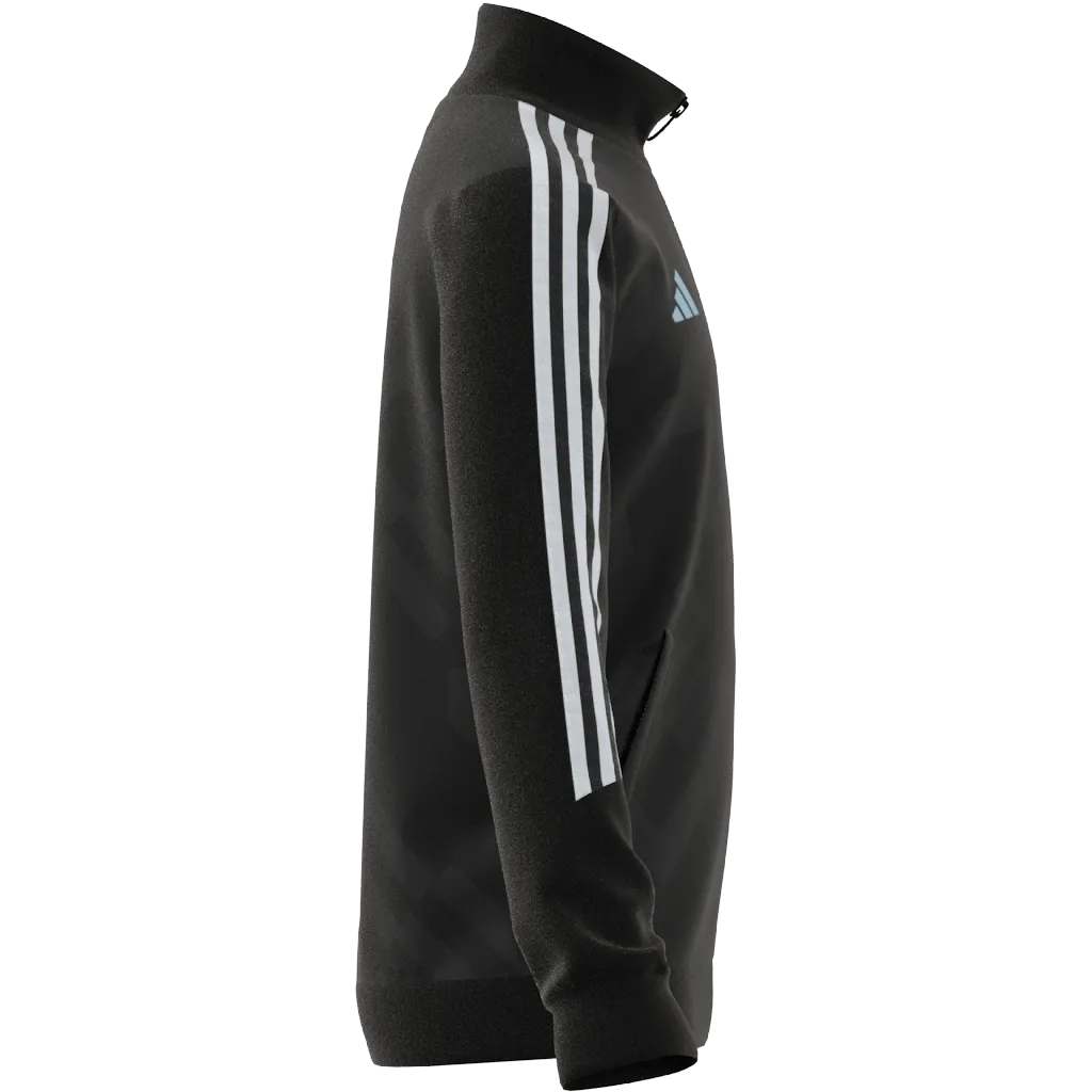 Adidas Kids Full Zip Lionel Messi Jacket - Black