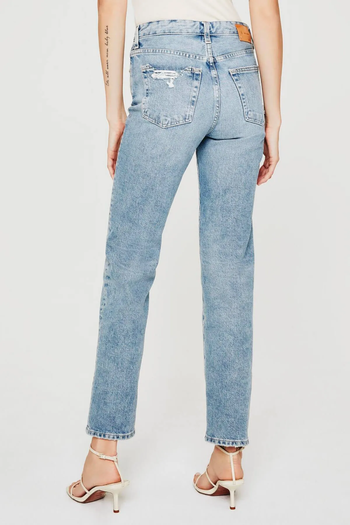 AG Denim The Alexxis Straight Jean - 23 Years Facade