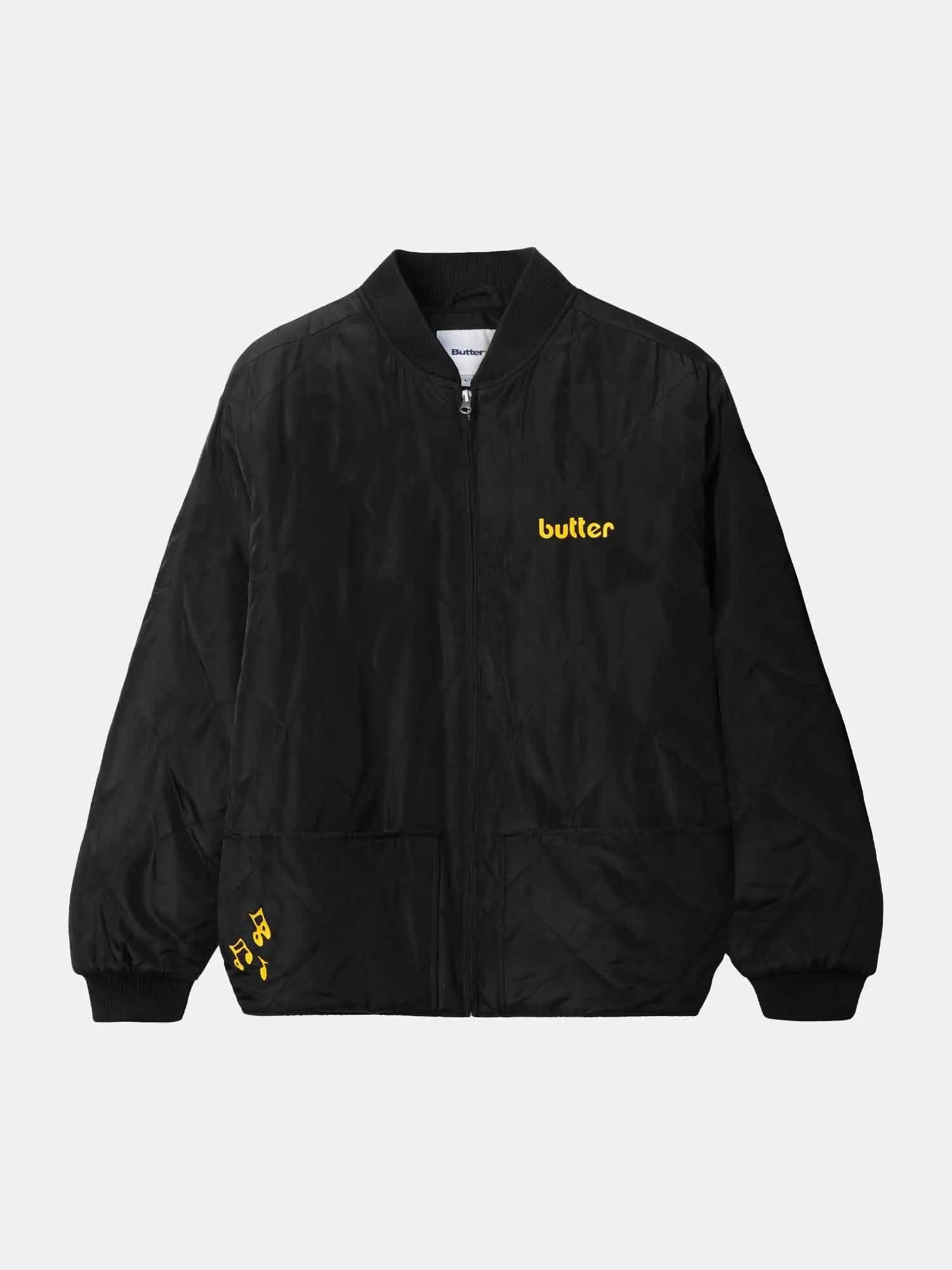 Butter Goods Noise Pollution Quilted Work Jacket - Black