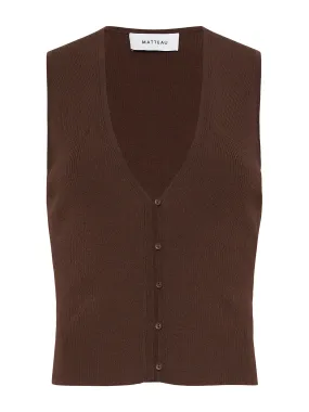 Button Up Vest