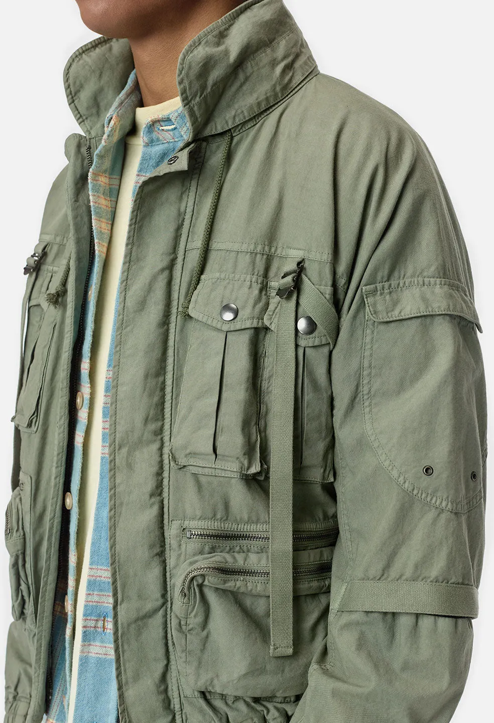 Canopy Parachute Jacket / Olive