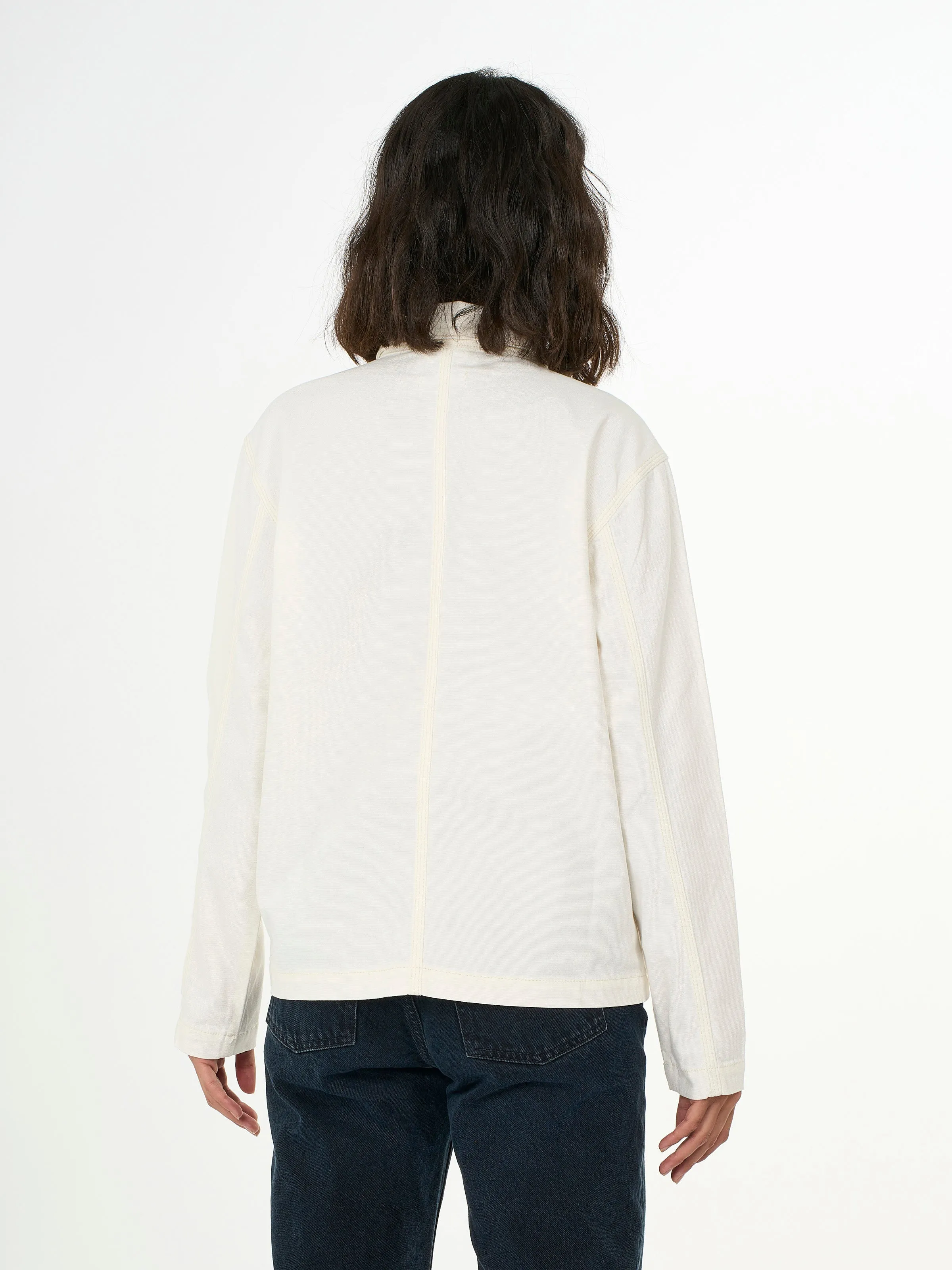 CANVAS WORKWEAR JACKET - Star White