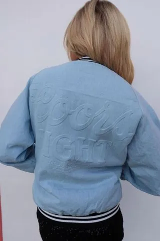 Coors Light Ghost Stadium Jacket - Chambray Blue