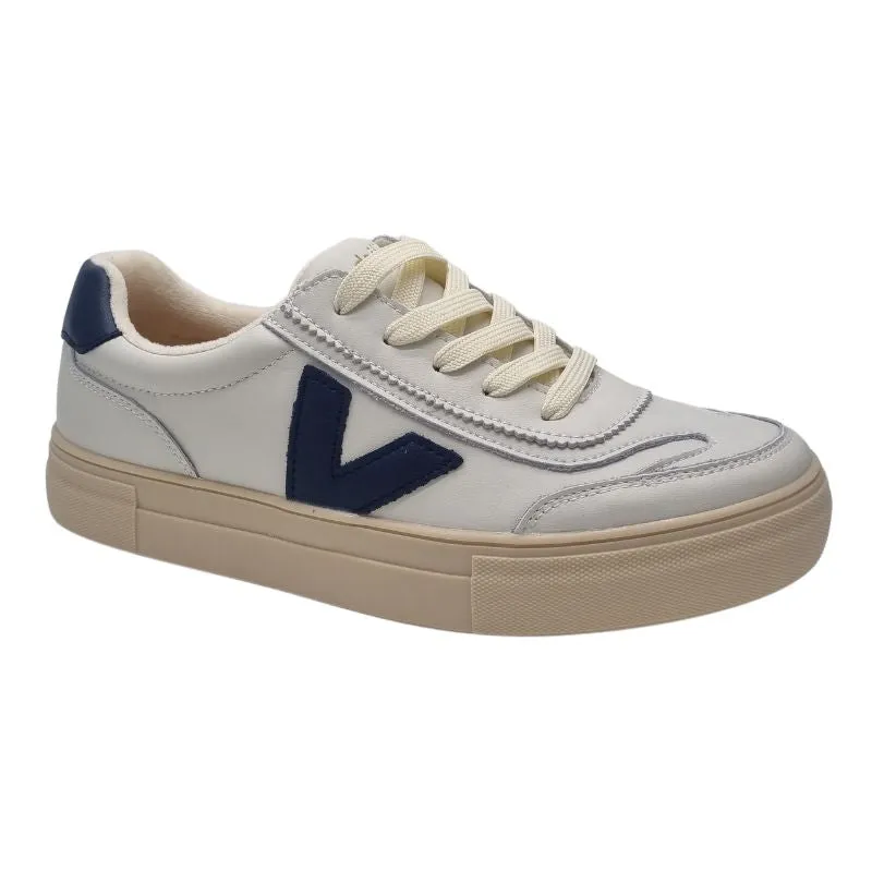 Drilleys Veja Inspired Womens Navy Trainer - EIGHTY