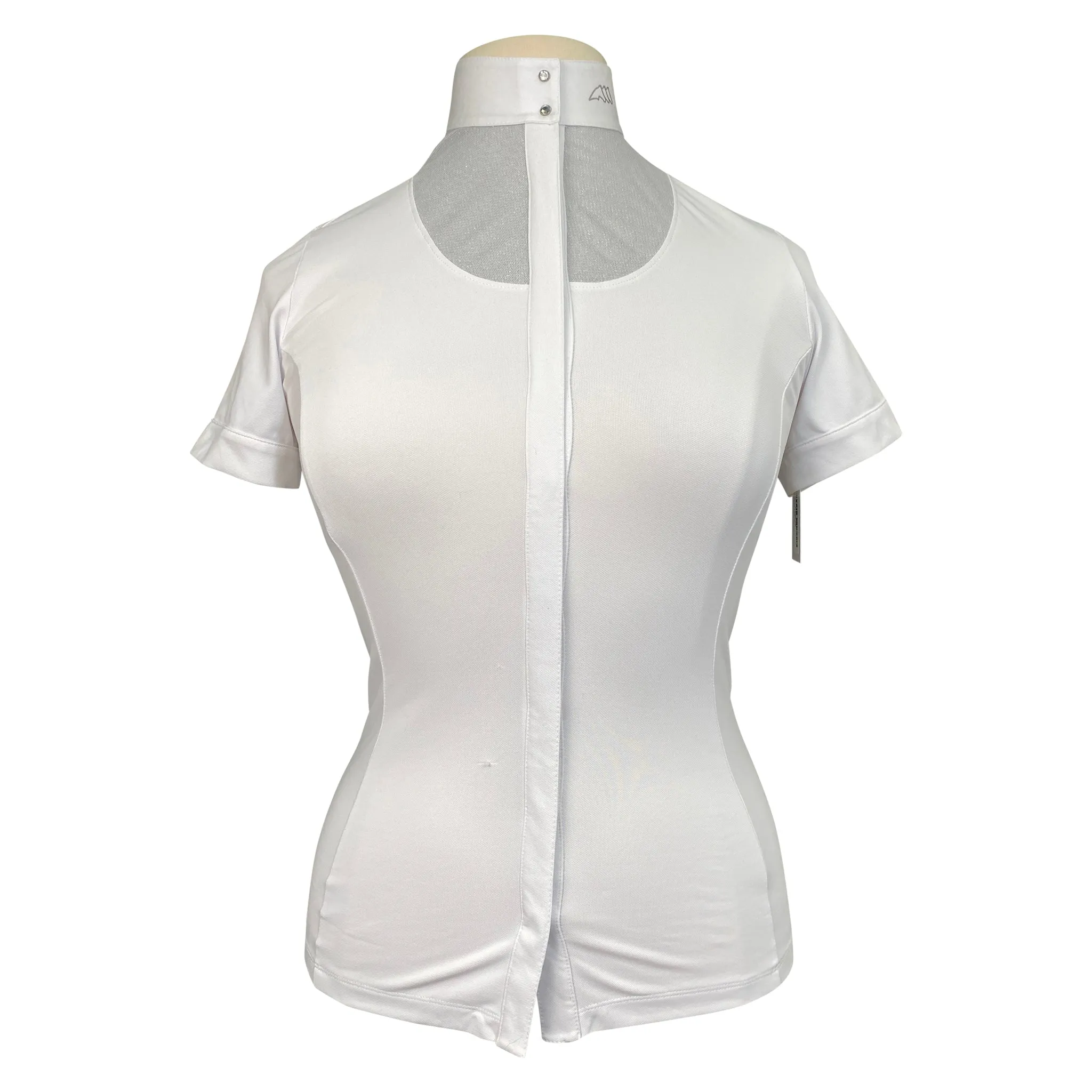 Equiline Competition Polo in White - Women's IT 42 (US 8)