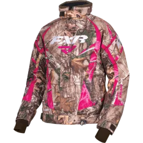 FXR Team Womens Jacket Realtree Xtra Fuchsia