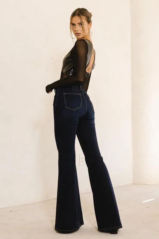 Goldie High Waisted Flare Jean [online exclusive]