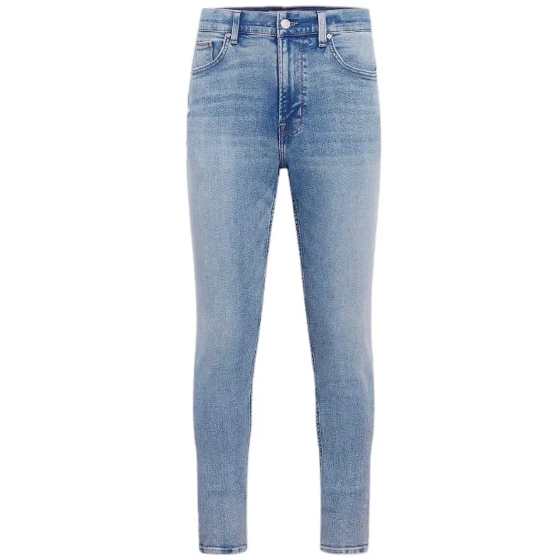 Hudson Zack Skinny Denim Jean (Faded Blue) TF8FDB2402