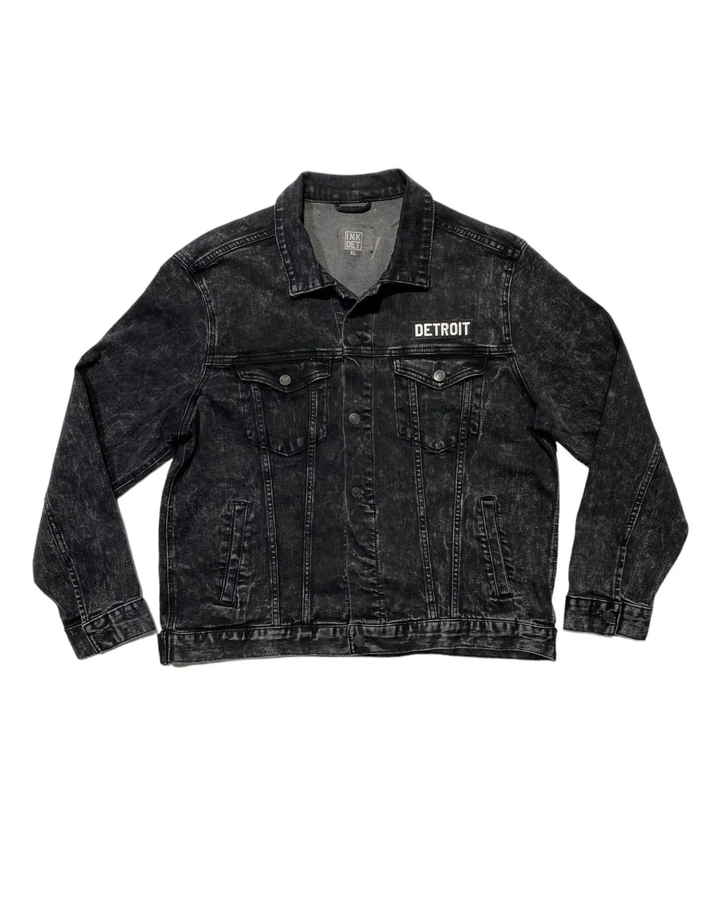 Ink Detroit Jean Jacket - Black