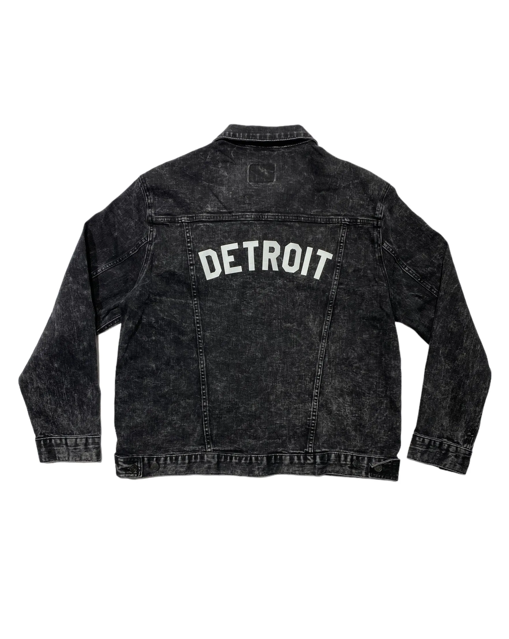 Ink Detroit Jean Jacket - Black