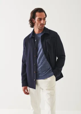 ITALIAN ONE POCKET SHIRT JACKET