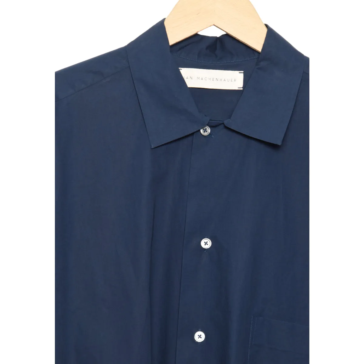 Jan Machenhauer Fred Oversize Shirt poplin/indigo