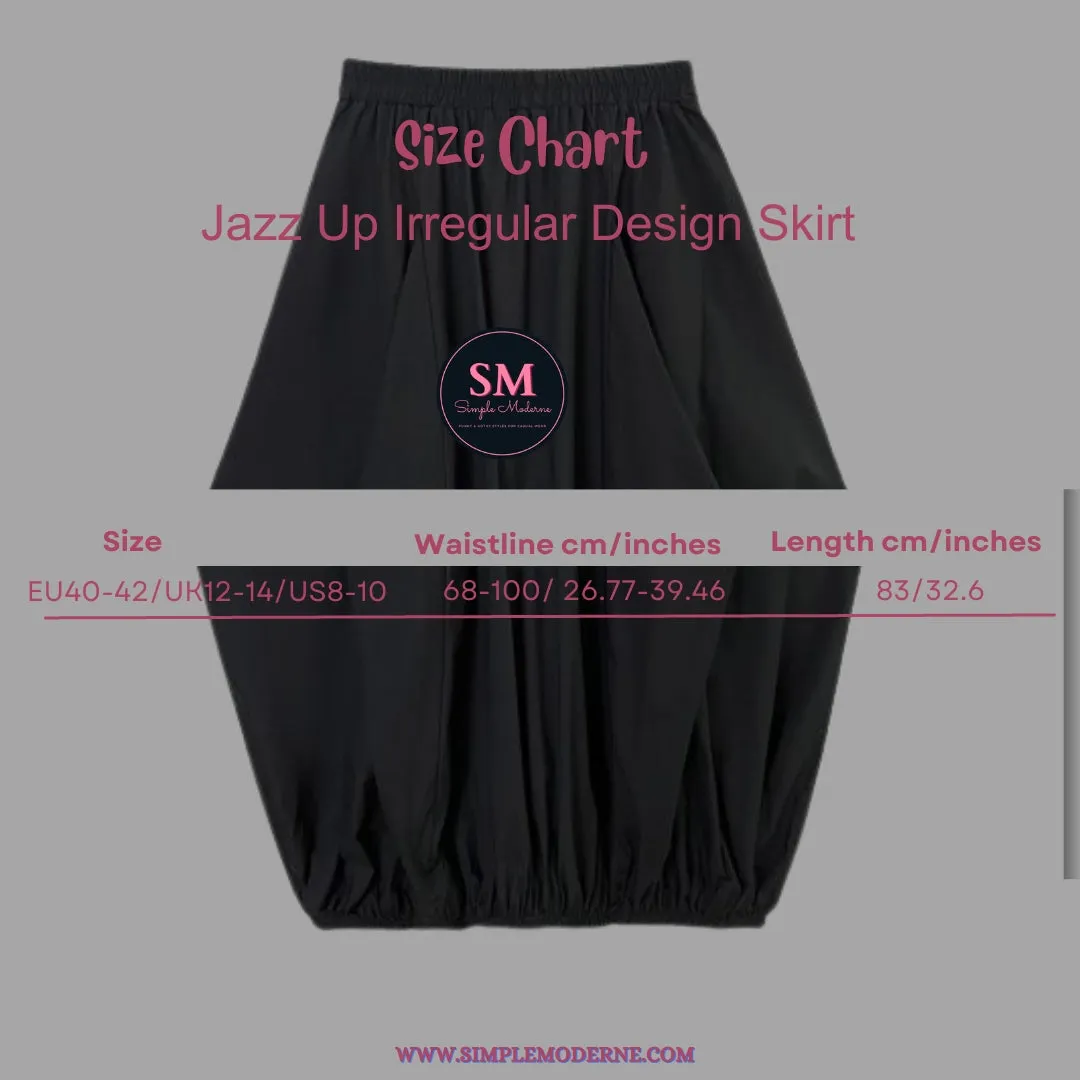 Jazz Up Irregular Design Skirt