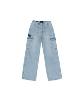 JEAN CARGO MUJER 1111 HIELO