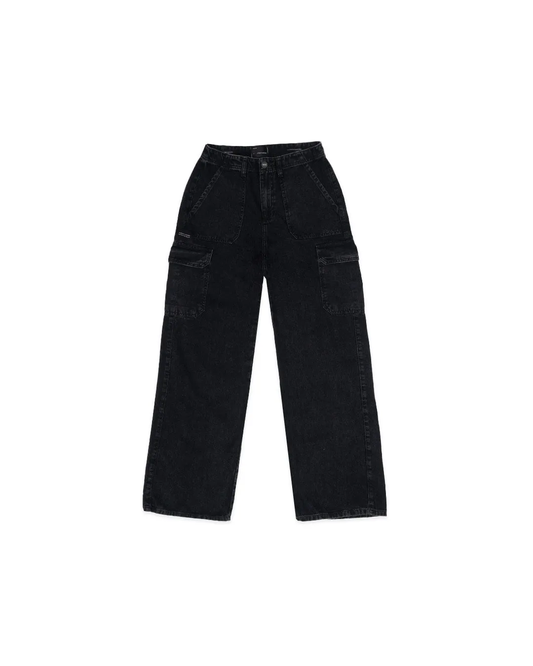 JEAN CARGO MUJER 1111 NEGRO