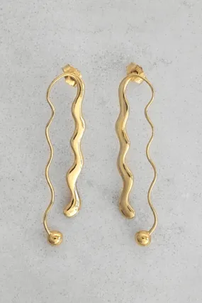 Jean Earrings in Gold