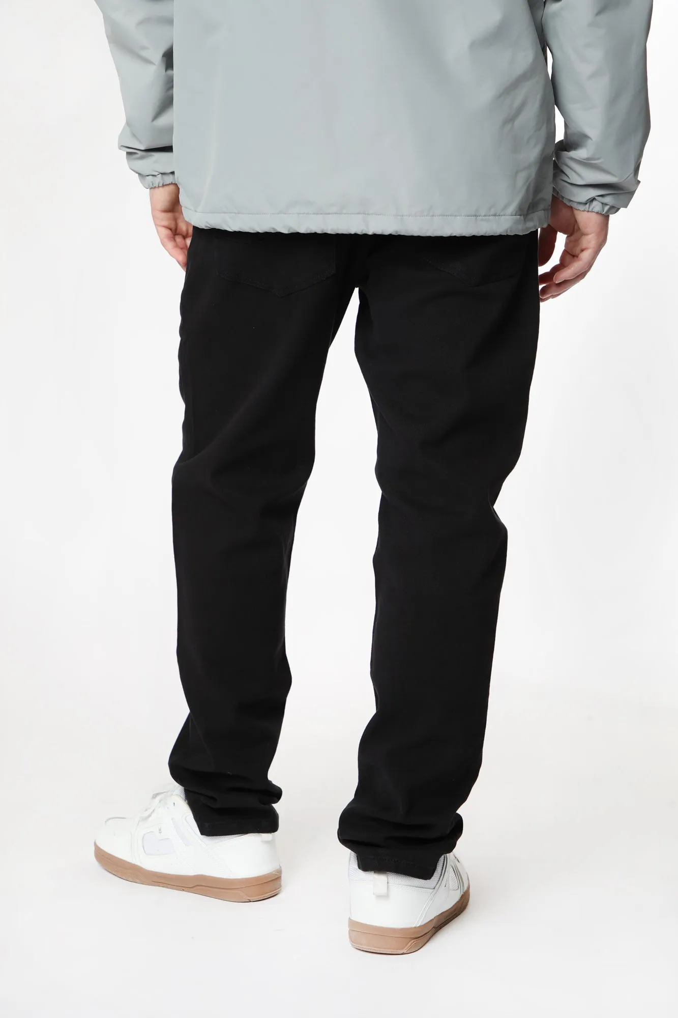 Jeans Filiforme Noir Zoo York Homme