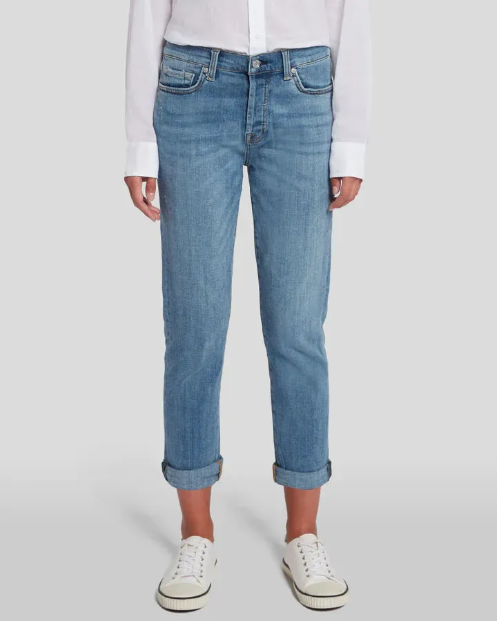 JOSEFINA GIRLFRIEND JEAN (BRIGHT BROKEN TWILL) - 7 FOR ALL MANKIND