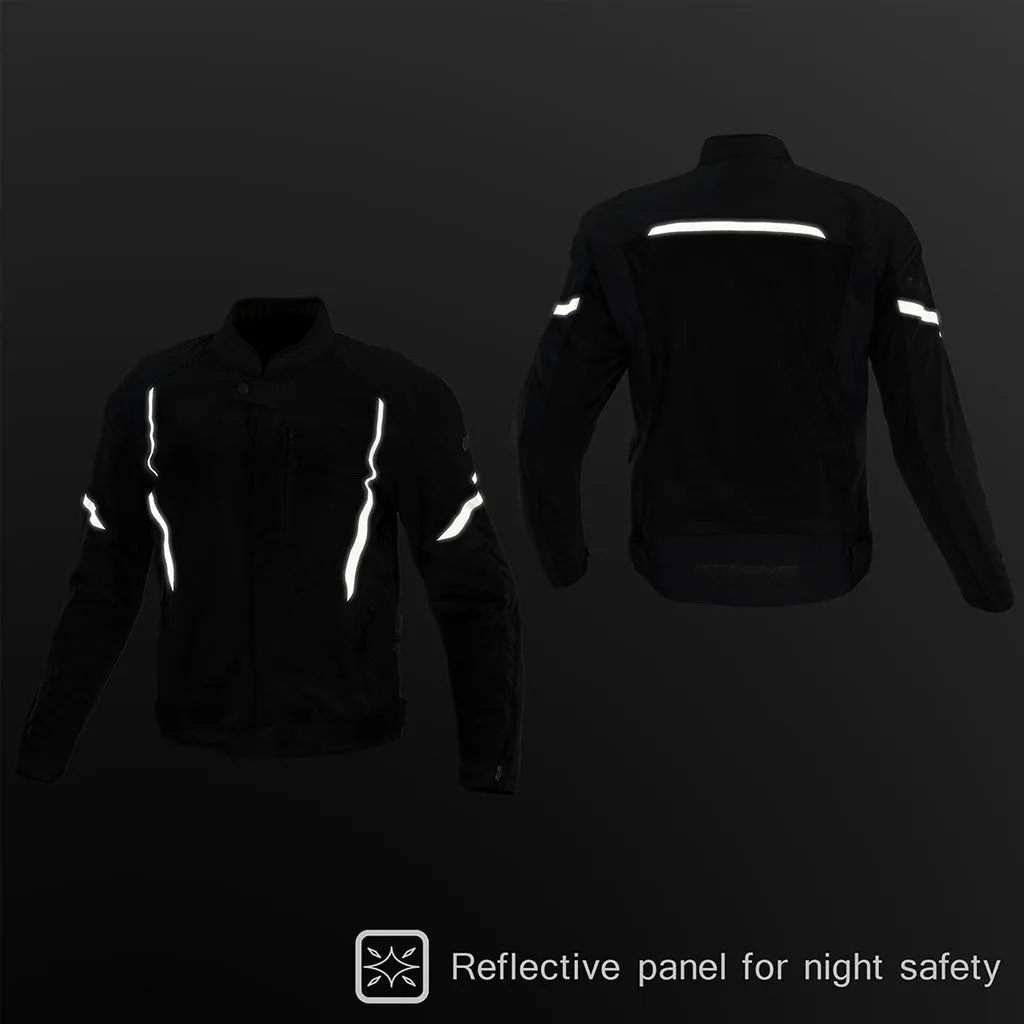 KOMINE JK-1463 PROTECT HALF MESH JACKET WOMEN