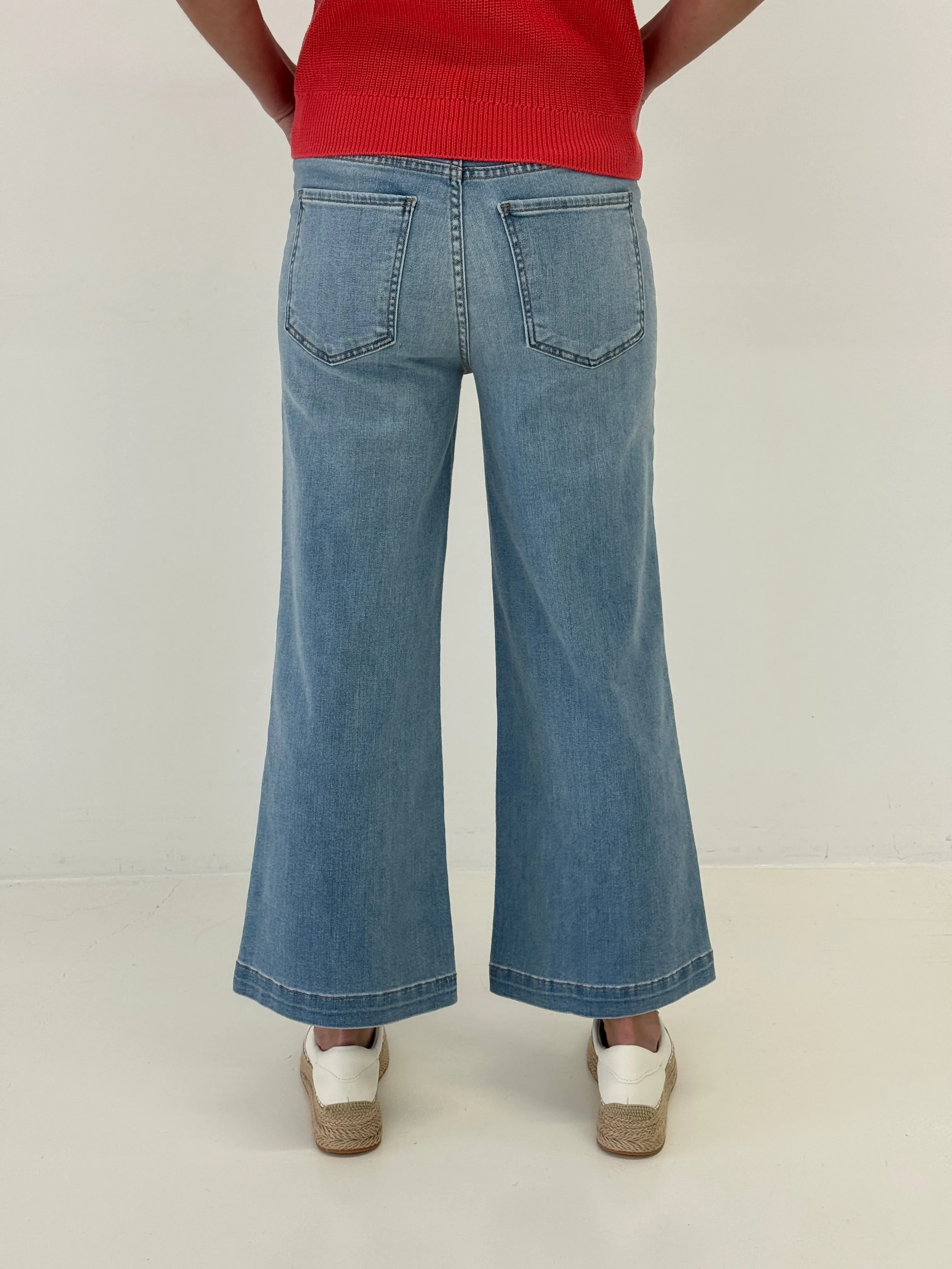 KUT Meg Denim with Patch Pockets in Revealing