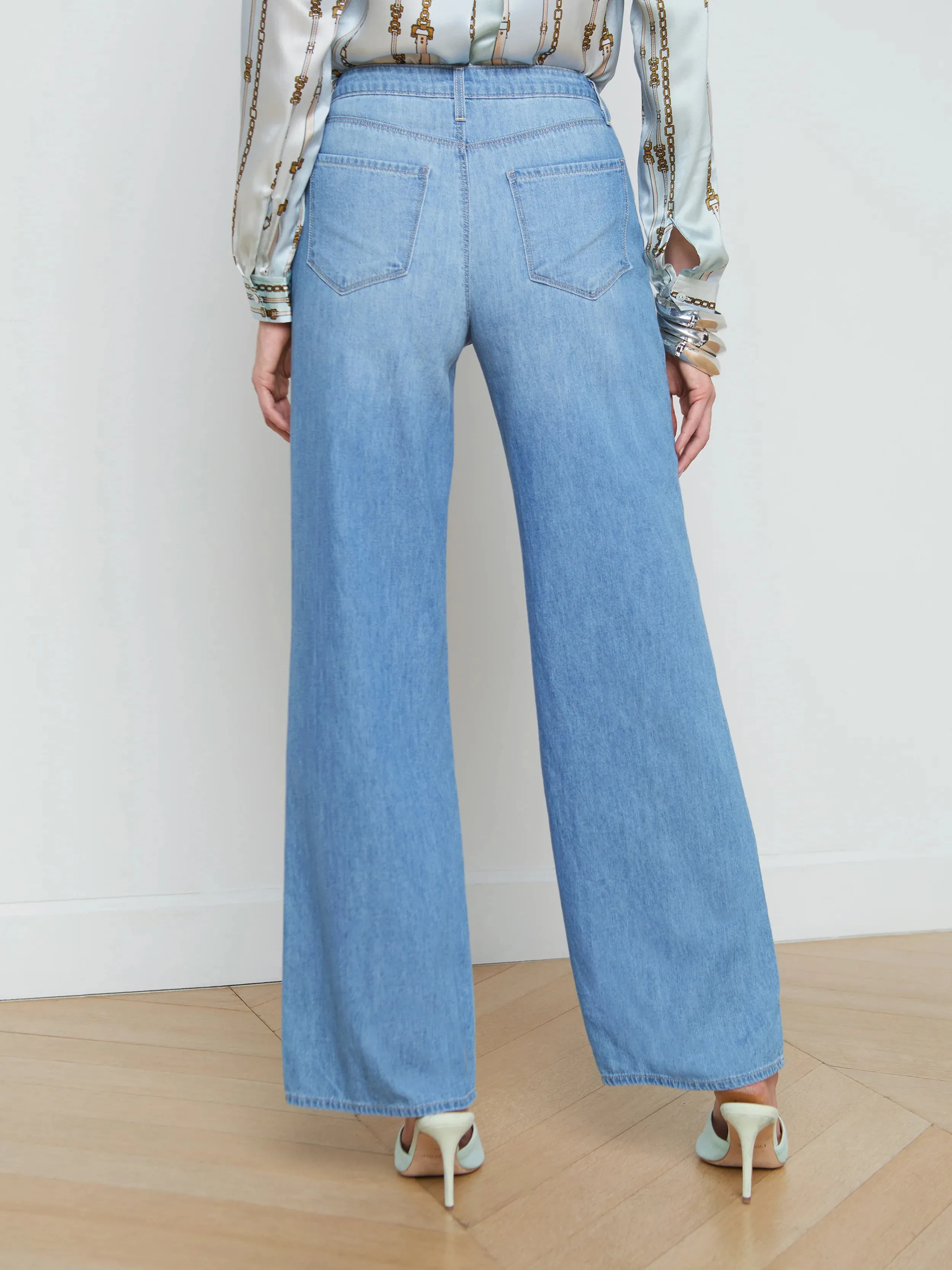 L’agence - Alicent Wide Leg Jean - Havana