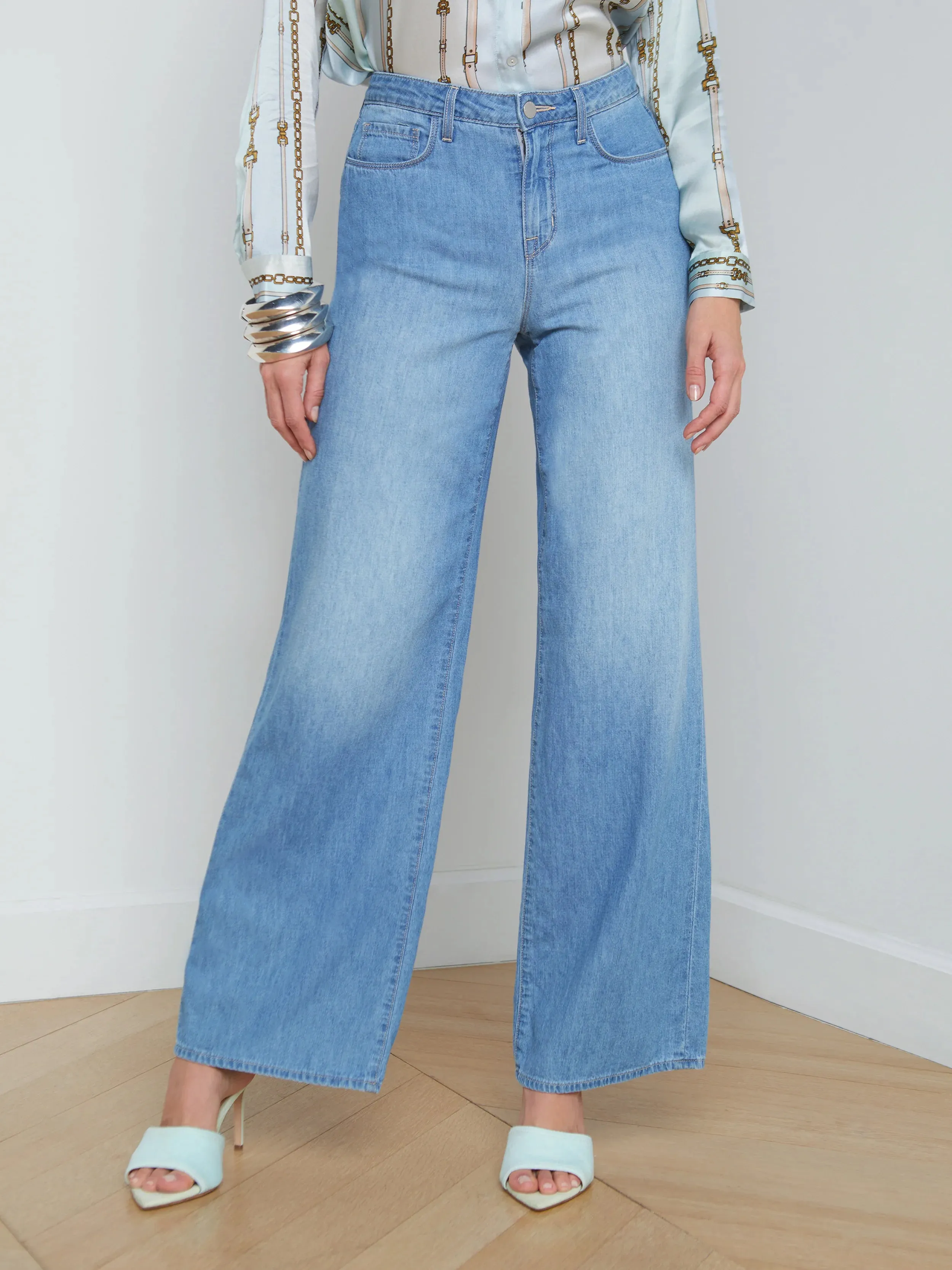 L’agence - Alicent Wide Leg Jean - Havana