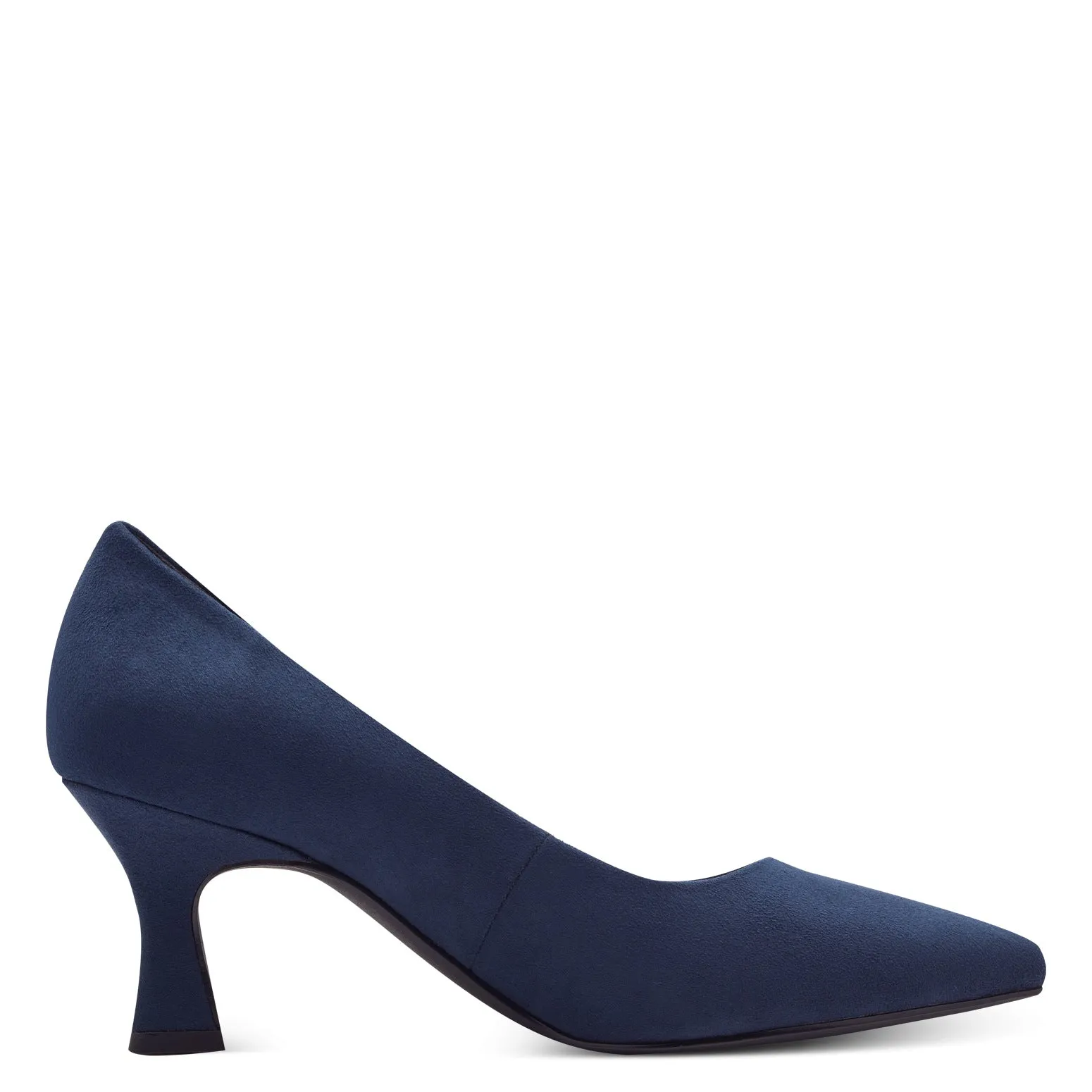 Marco Tozzi Womens Navy Suede Heel - 2-22418-41