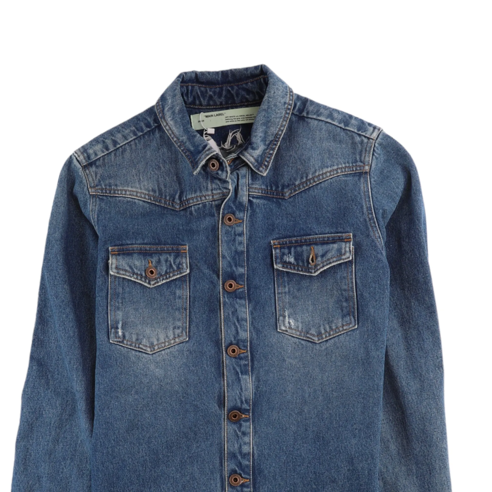 Men's Denim Jacket Blue Size S