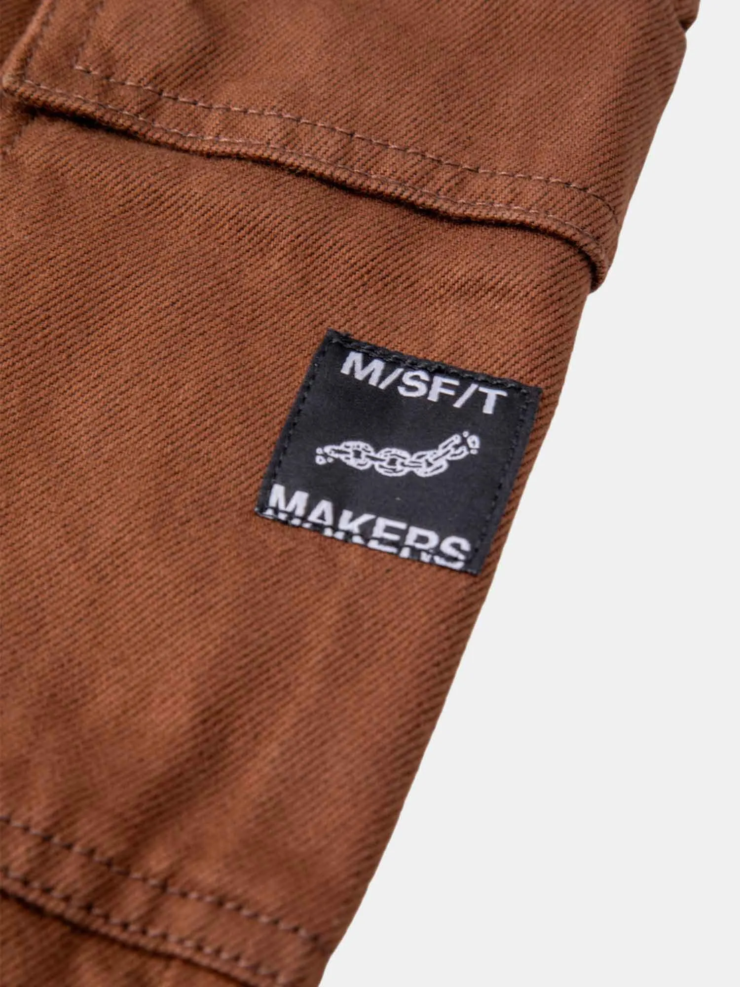 Misfit Mash Jean Shorts - Earth