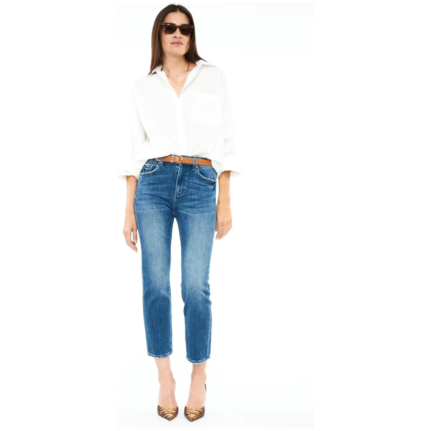 Monroe High Rise Cigarette Jean