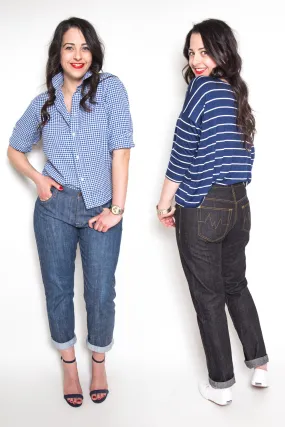 Morgan Jeans Sewing Pattern by Closet Core Patterns