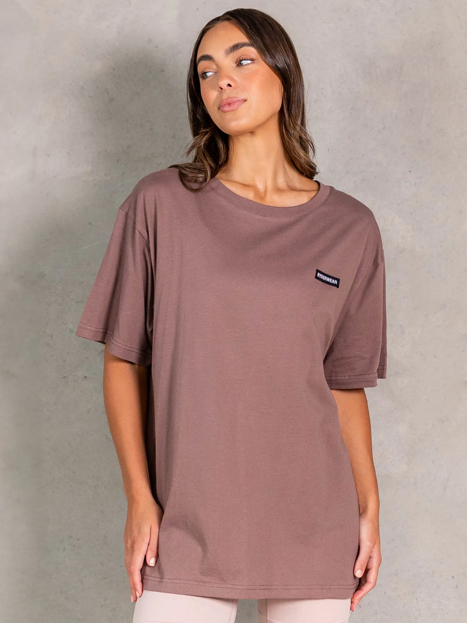 NRG Oversized T-Shirt - Almond