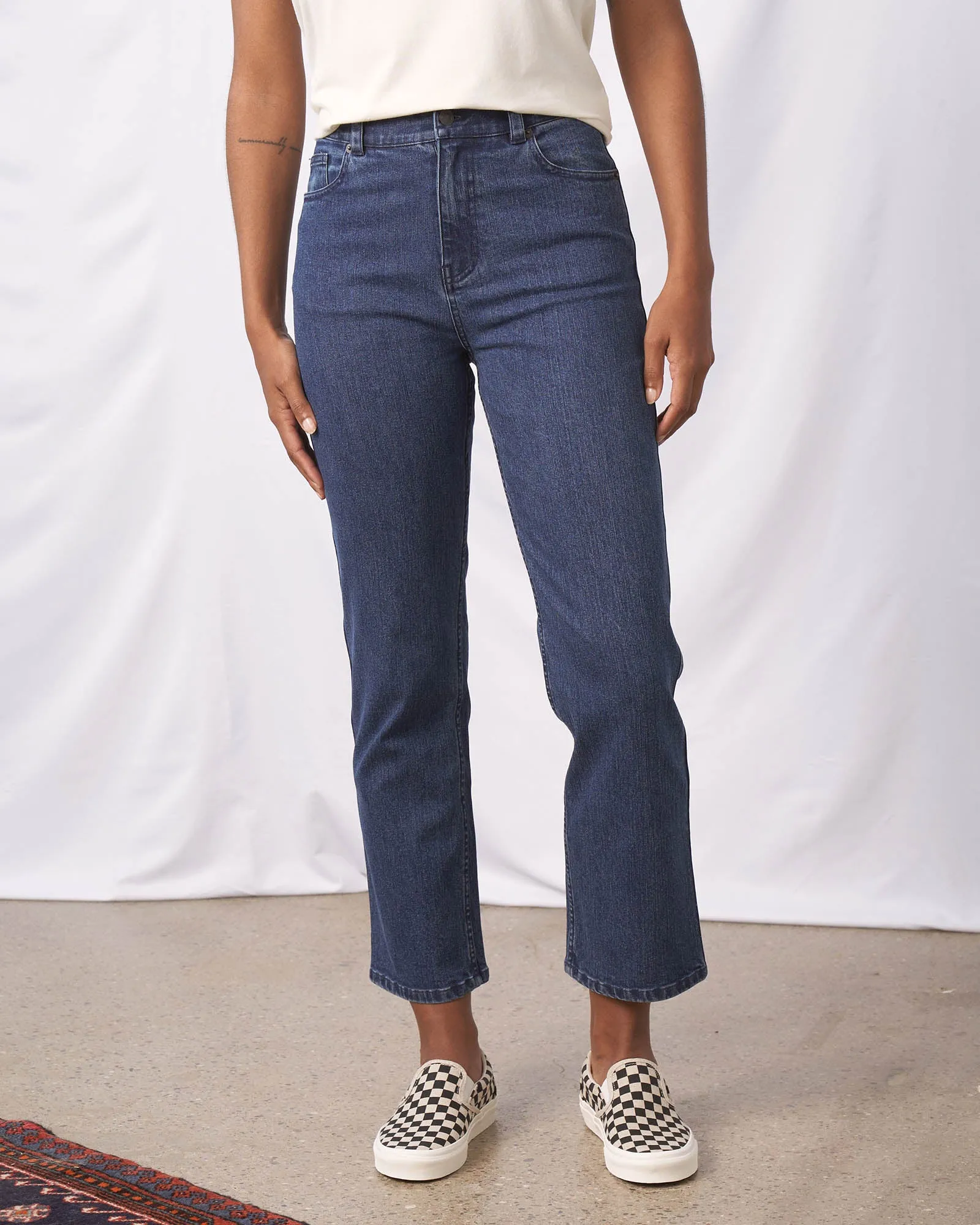 Organic Slim Straight Jean