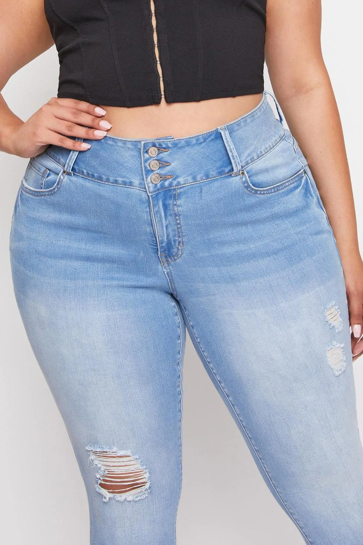 Plus Size Women's Essential  Skinny Jeans