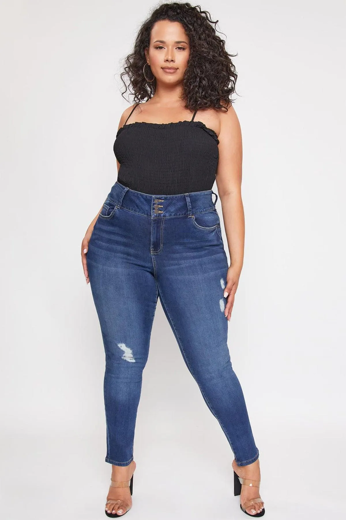 Plus Size Women's Essential  Skinny Jeans