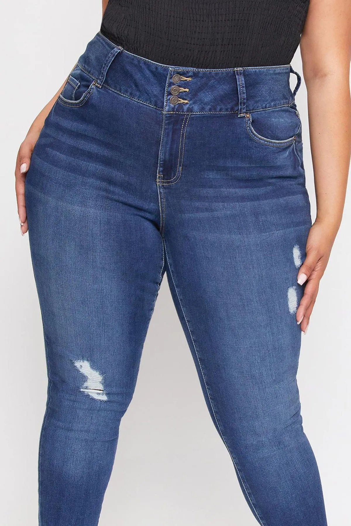 Plus Size Women's Essential  Skinny Jeans