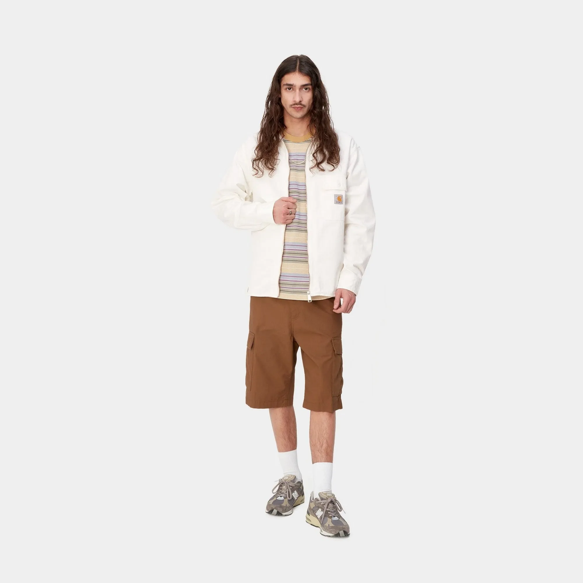 Rainer Shirt Jacket | Off-White (rinsed)