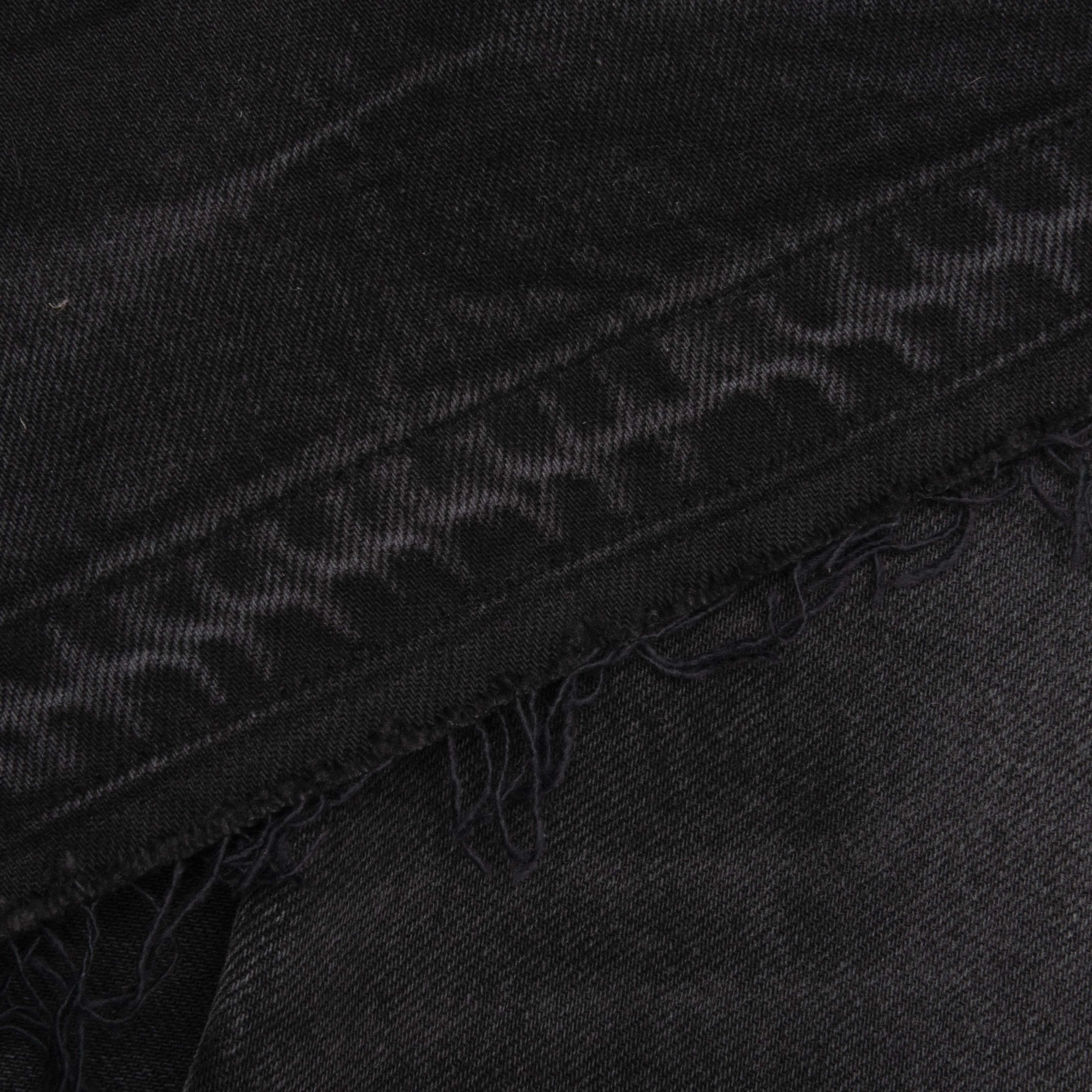 Release Hem Straight Jean - Faded Black