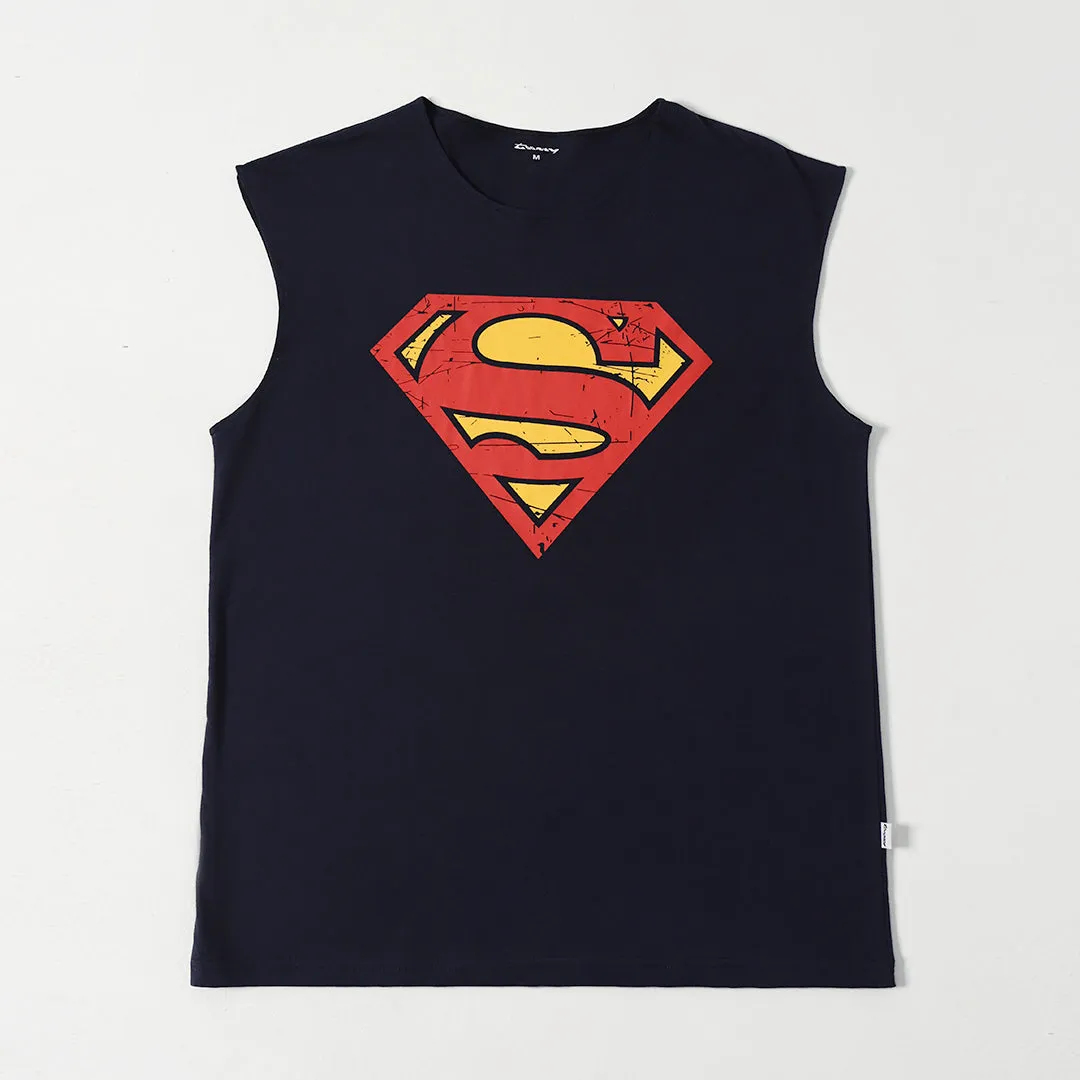 Superman Oversized Droparm Tanktop