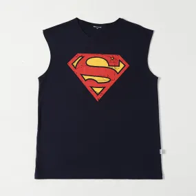 Superman Oversized Droparm Tanktop