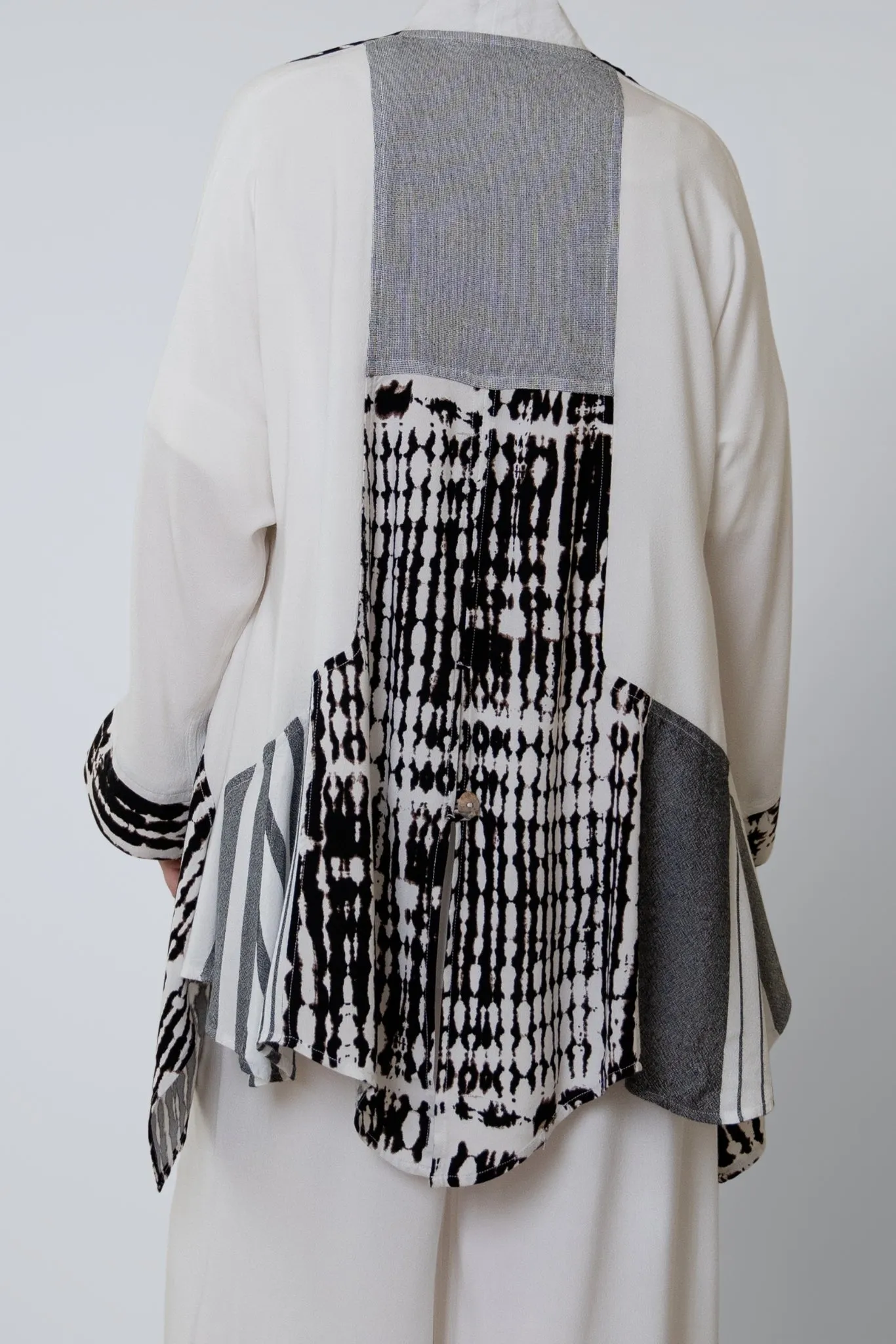 Swing Jacket - White Print