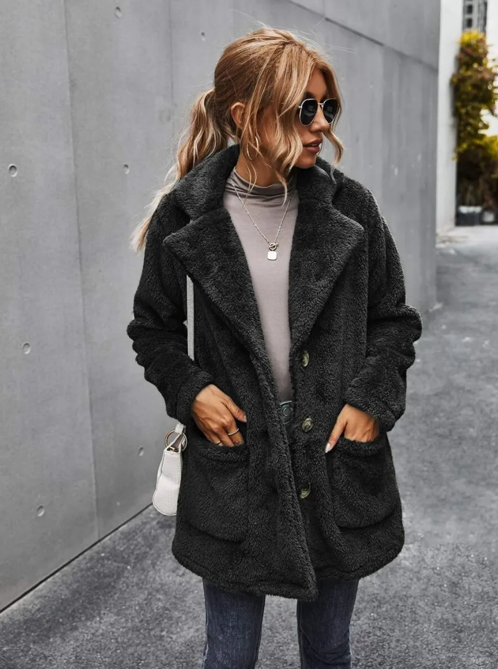 Teddy Fur Coat