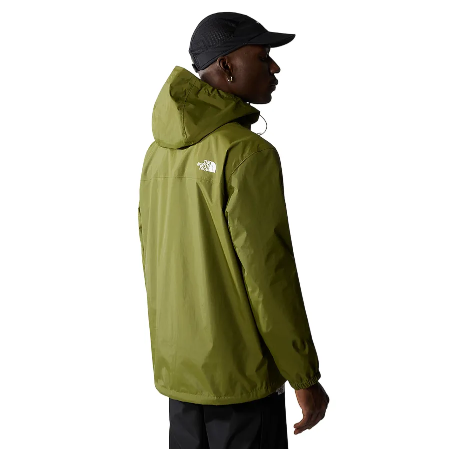 The North Face Antora NF0A7QEYPIB men's rain and wind jacket olive green