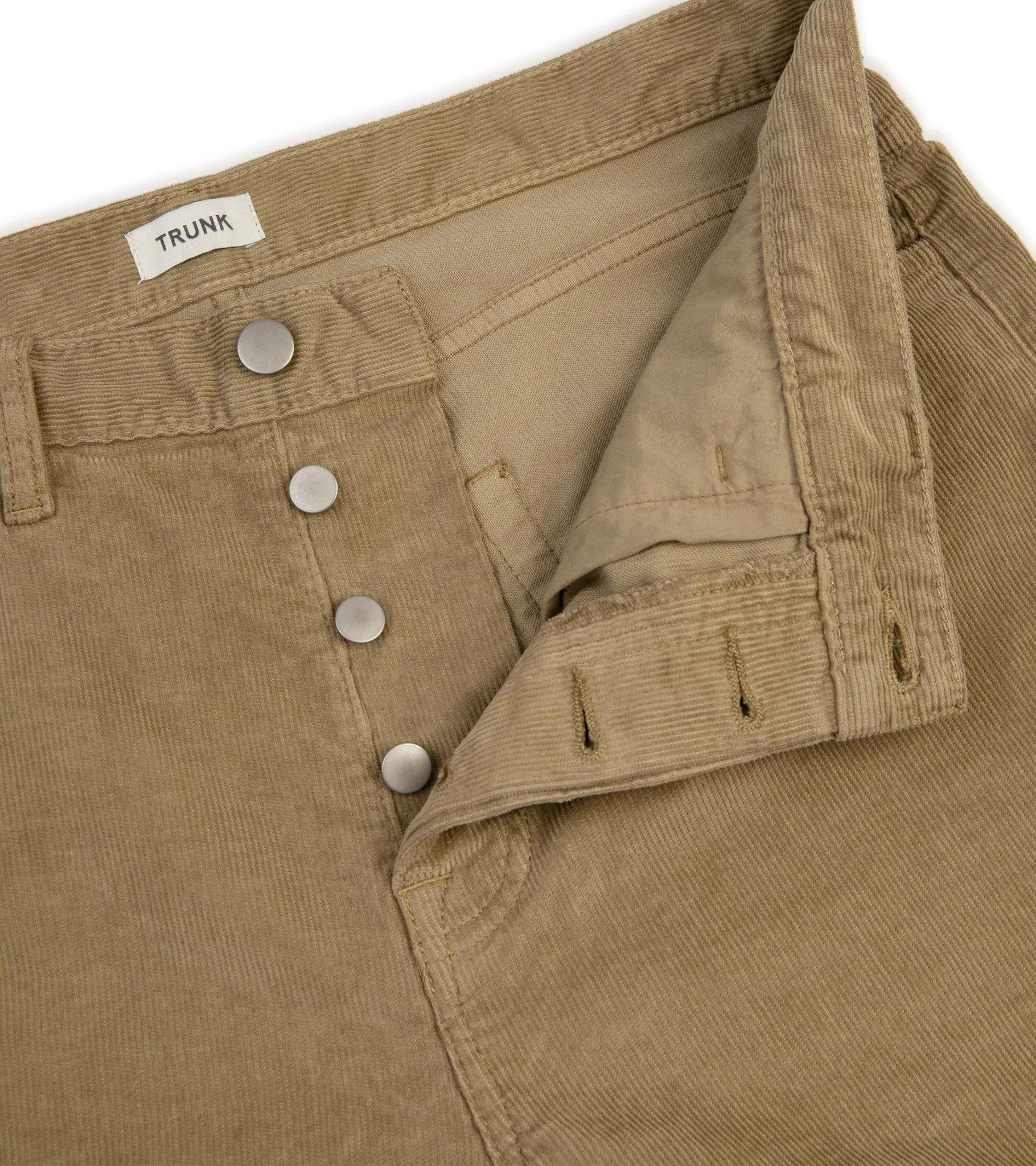 Trunk Duke Corduroy 5 Pocket Trousers: Fawn