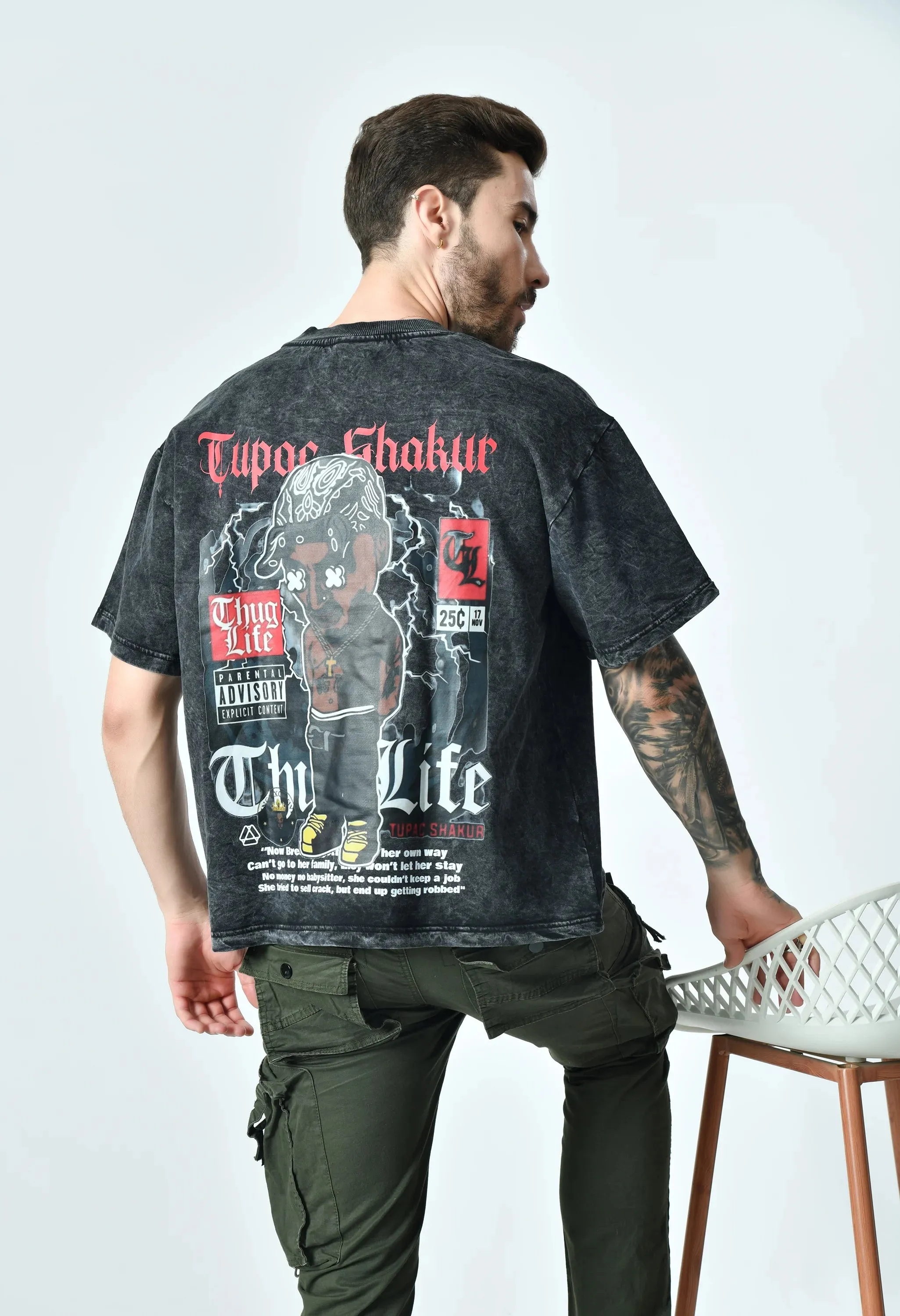 TUPAC SHAKUR - OVERSIZED T-SHIRT