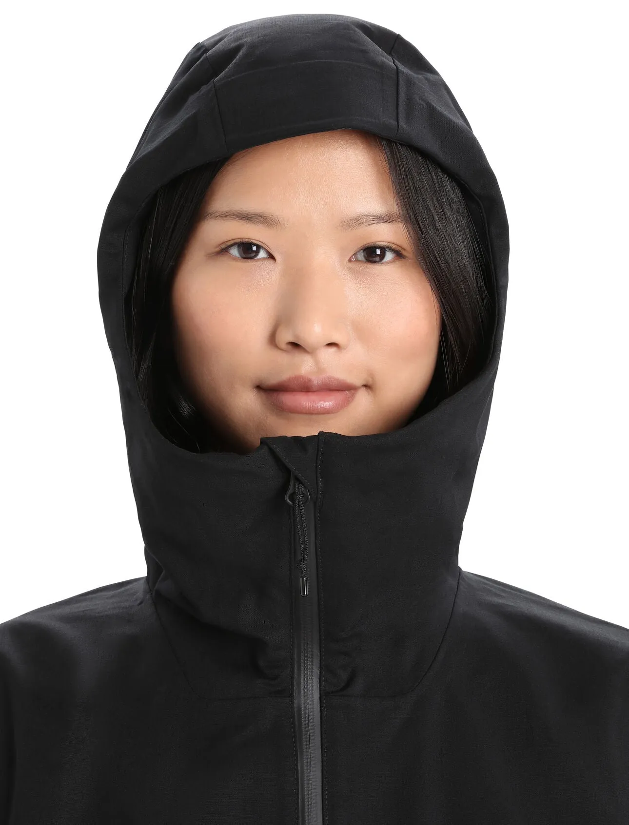 Womens Shell  Merino Hooded Jacket