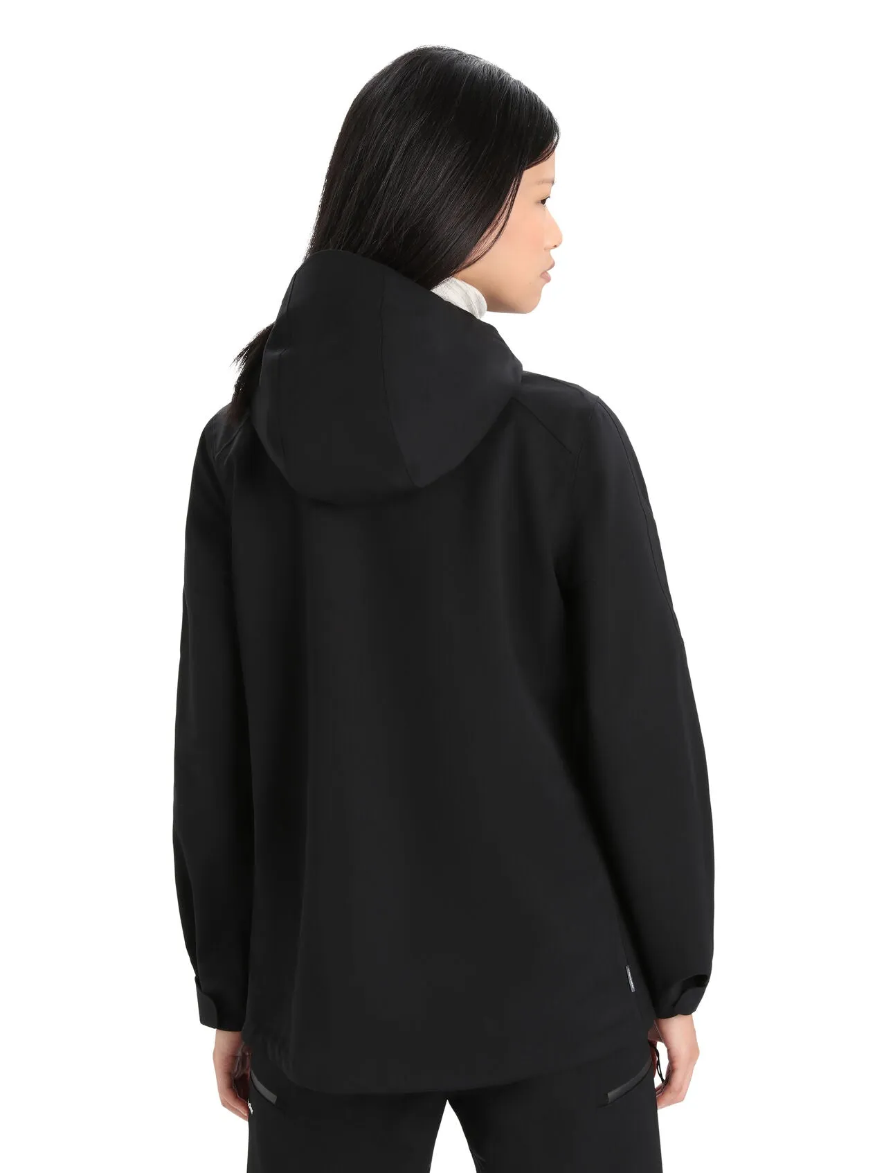 Womens Shell  Merino Hooded Jacket